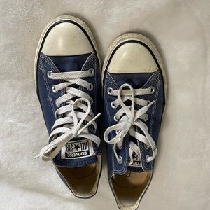 Navy Converse